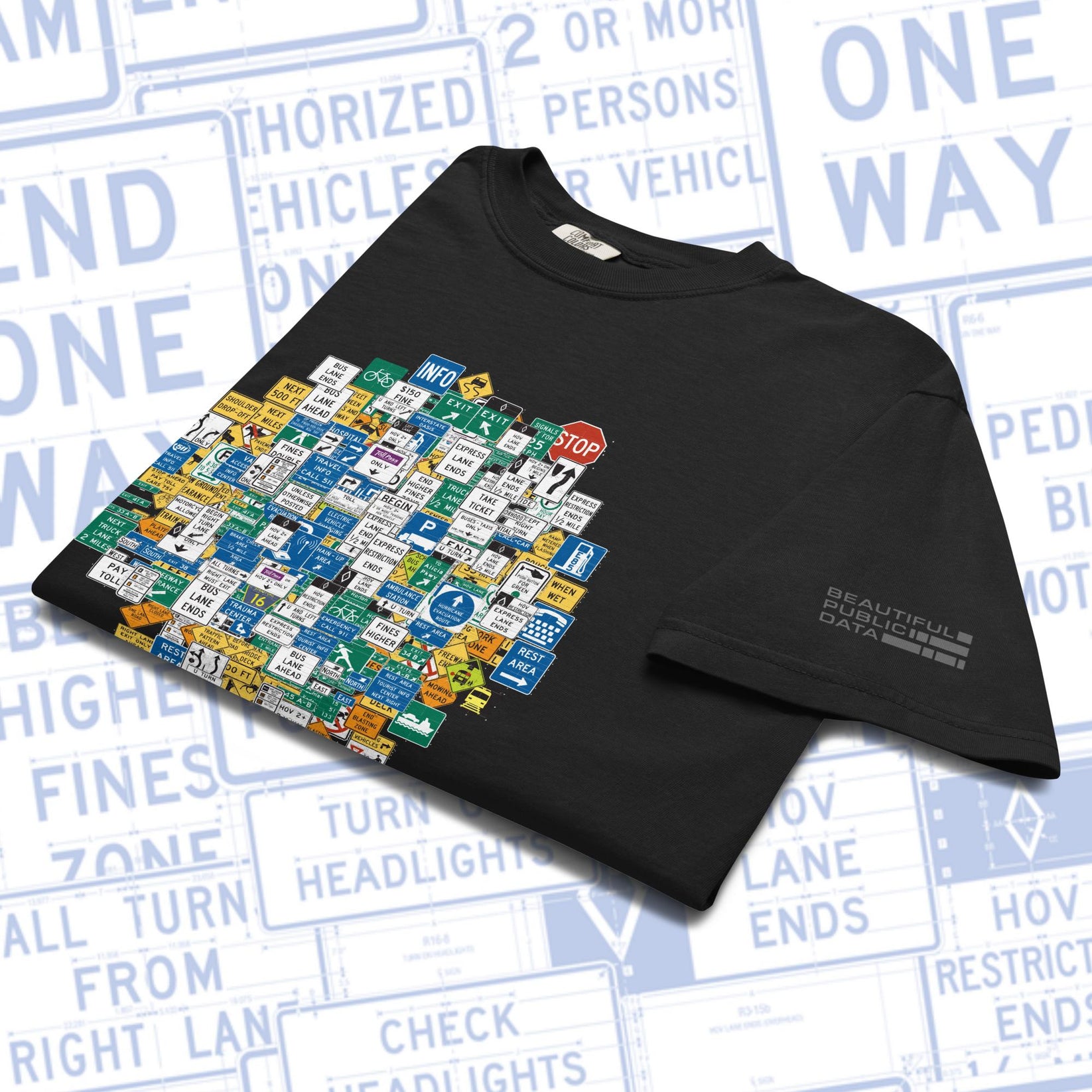 MUTCD highway signs shirt